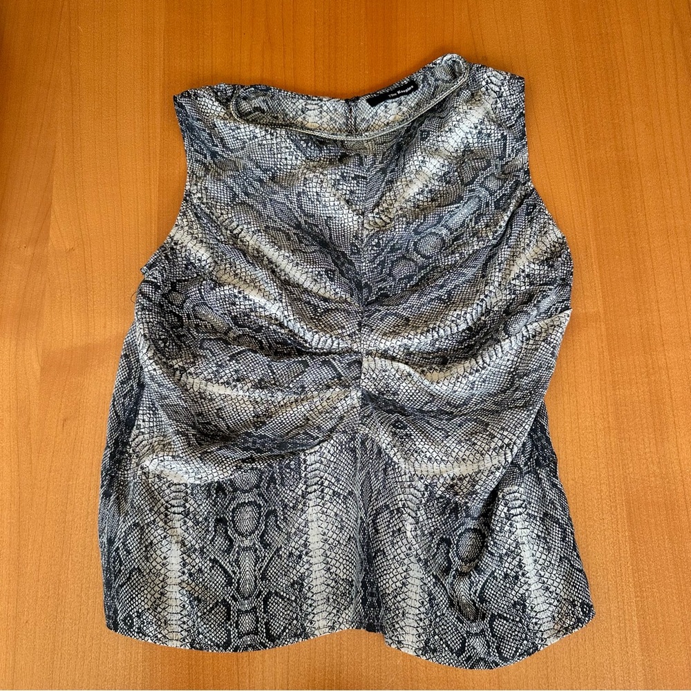 The Kooples Python Print Silk Top - image 2